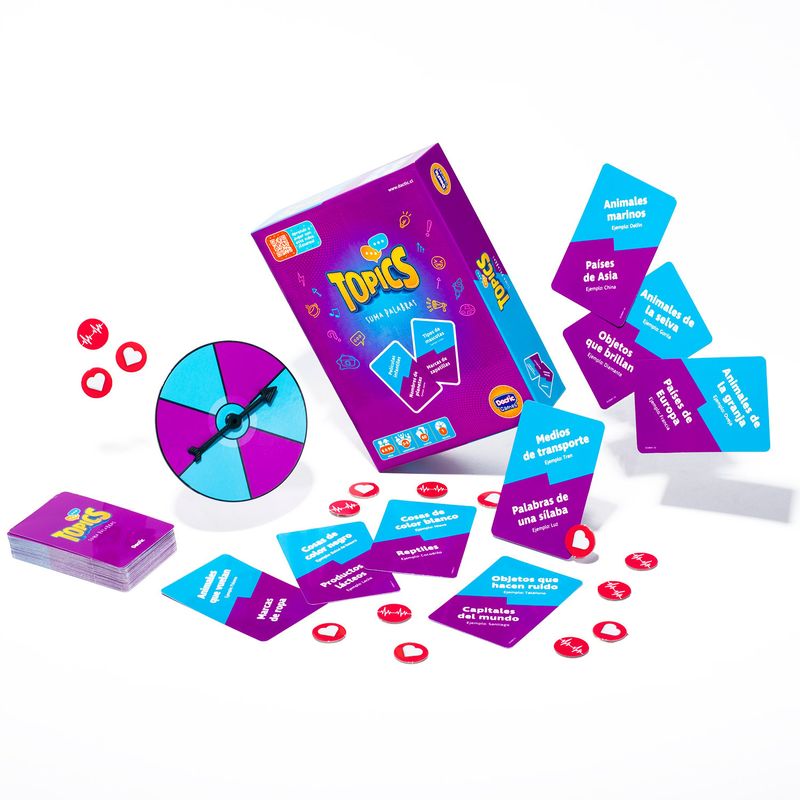 DACTIC - JUEGO TOPICS DACTIC