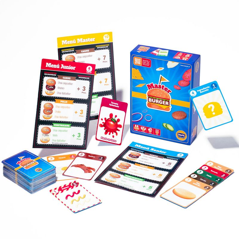 DACTIC - JUEGO MASTER BURGER DACTIC
