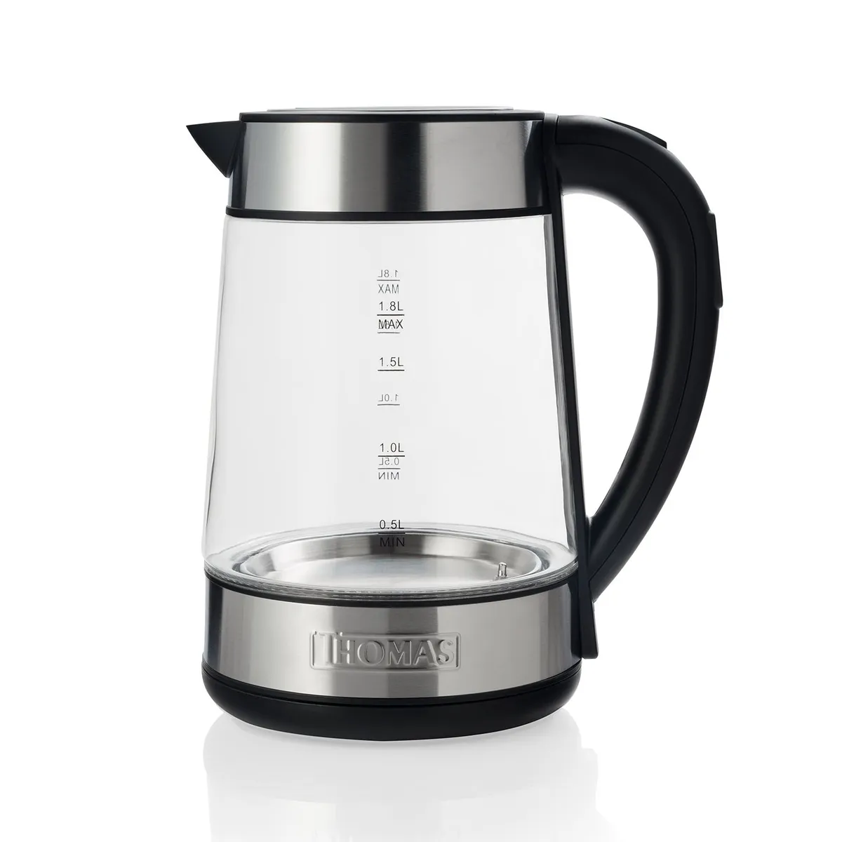 THOMAS - Hervidor 1,8 Litros Vidrio Templado TH-6070VI THOMAS