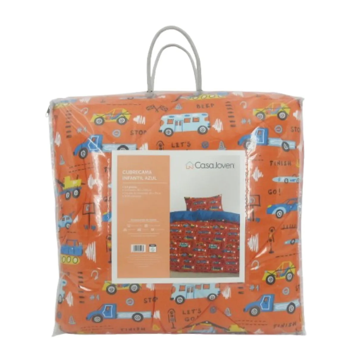CASA JOVEN - Cubrecama Infantil Azul
