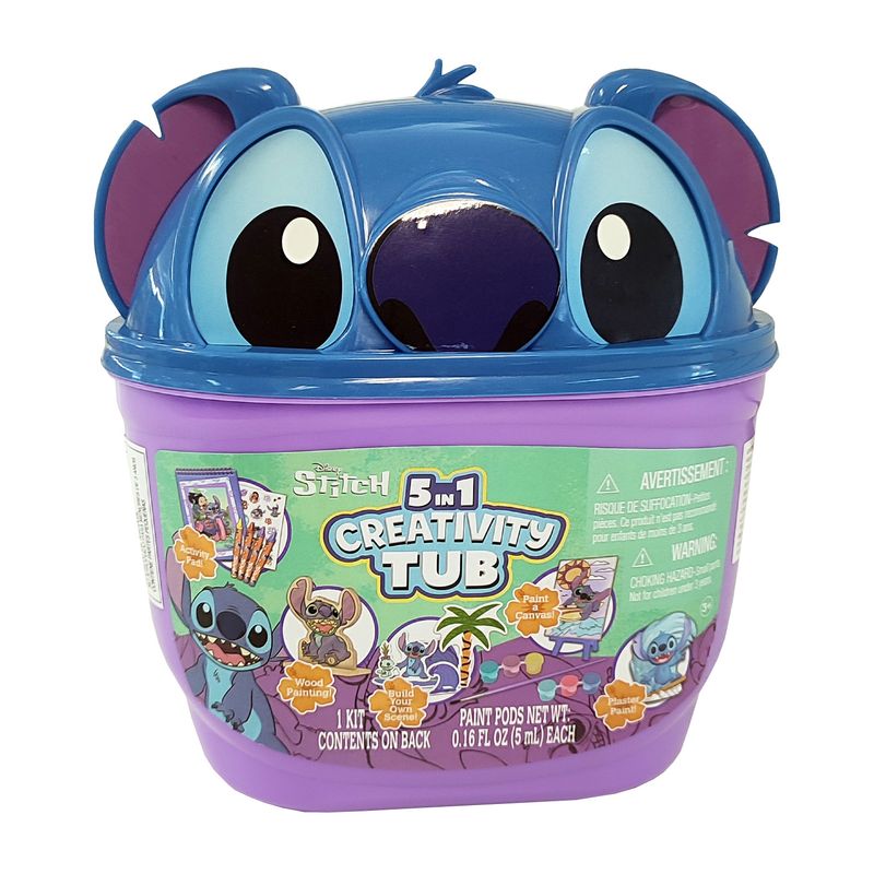 INFANTOYS - SET 5 EN 1 ACTIVIDADES ARTISTICAS STITCH