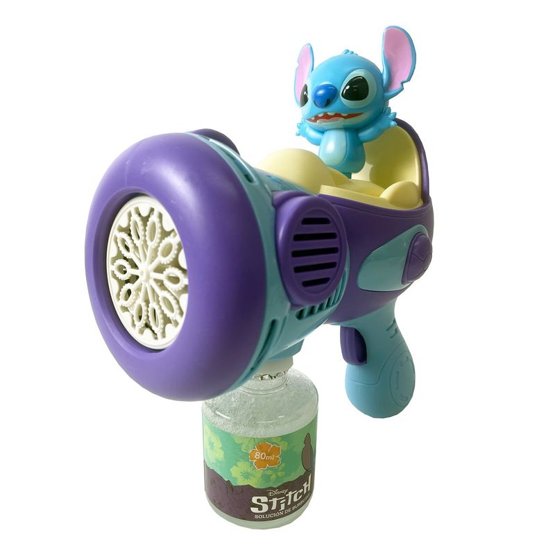 INFANTOYS - MAQUINA LANZA BURBUJAS STITCH