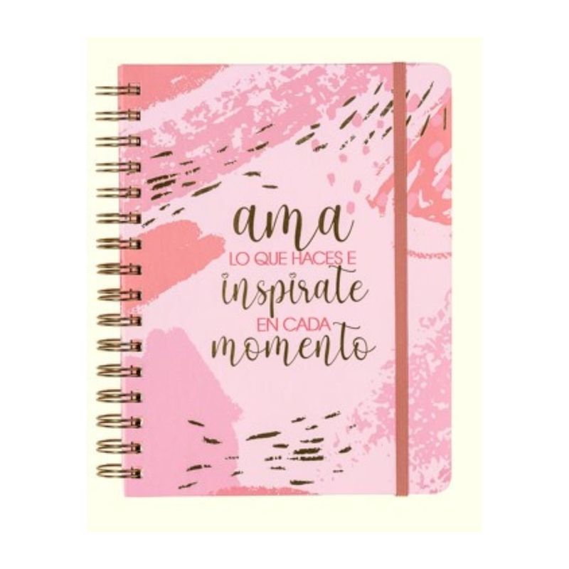 ARTEL - Planner 12 Meses Rosegold 17X21 Cm
