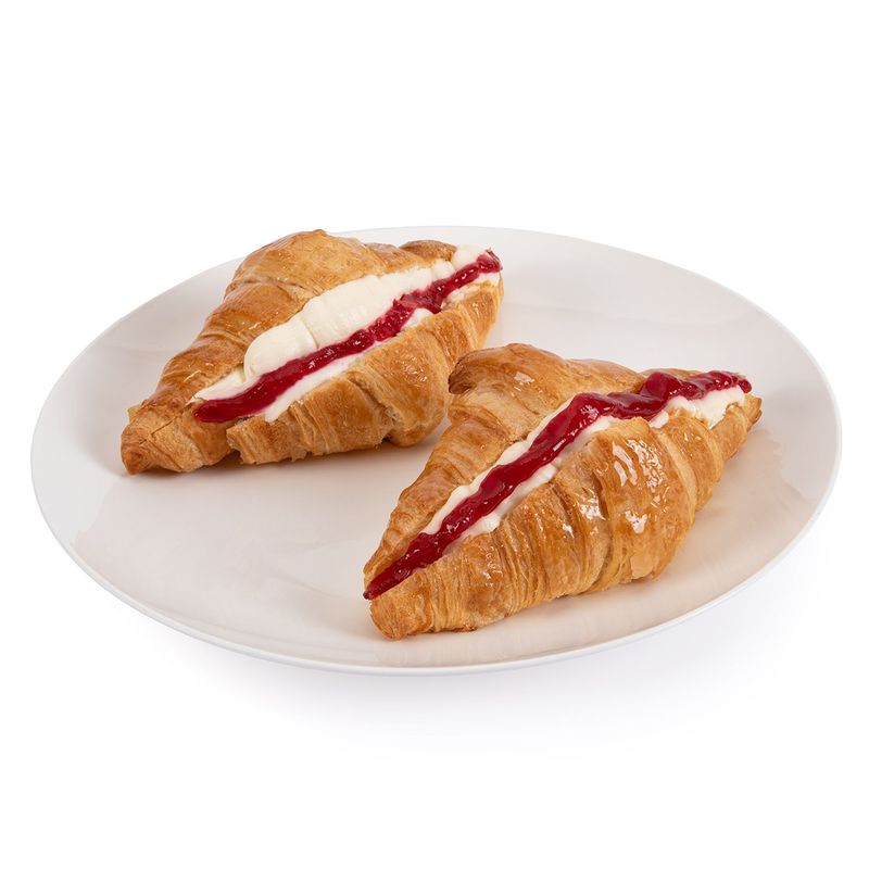 TOTTUS - Croissant Rellenos Queso y Frambuesa 2 Un x 95 g