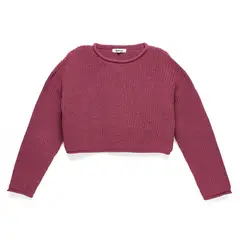 REDWOOD - Sweater Crop Chenil Niña