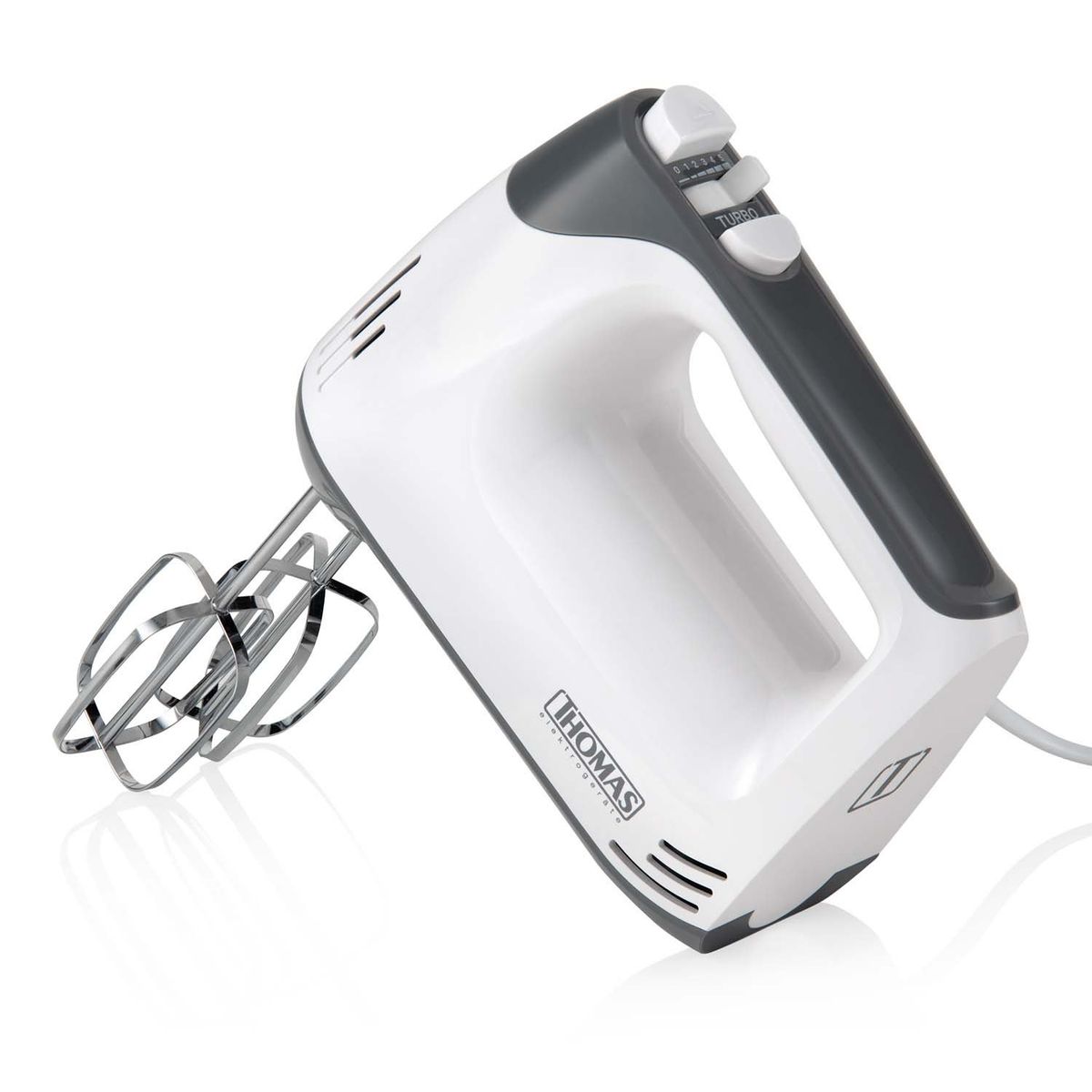 THOMAS - Batidora Manual TH-8832M Blanco/Gris