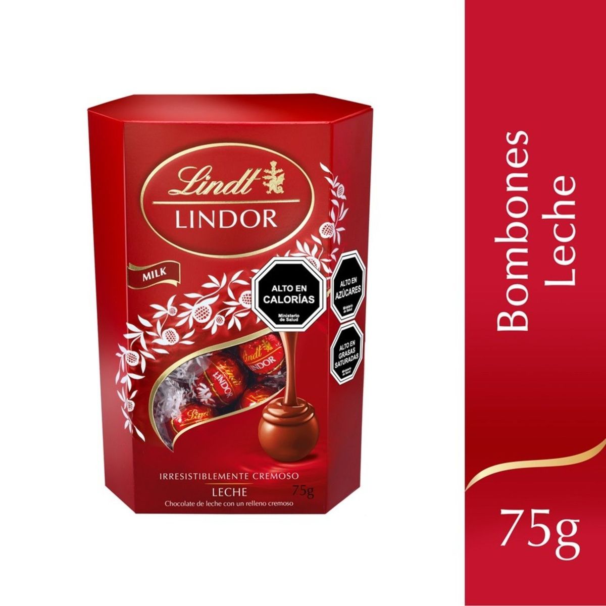 LINDT - Bombones de Chocolate con Leche Lindt 75 g