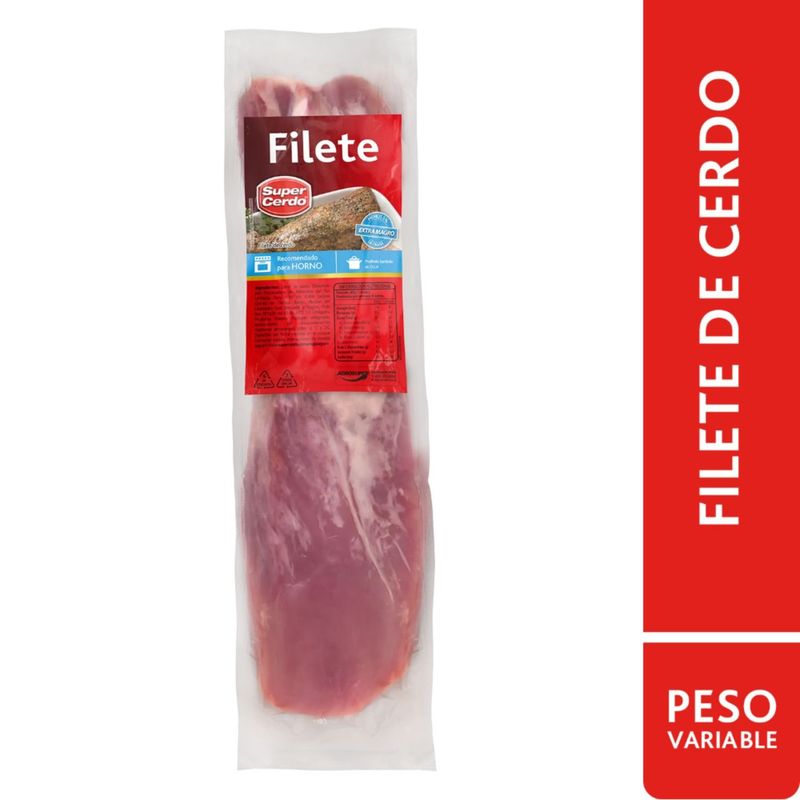 SUPER CERDO - Filete de Cerdo Refrigerado Al Vacío