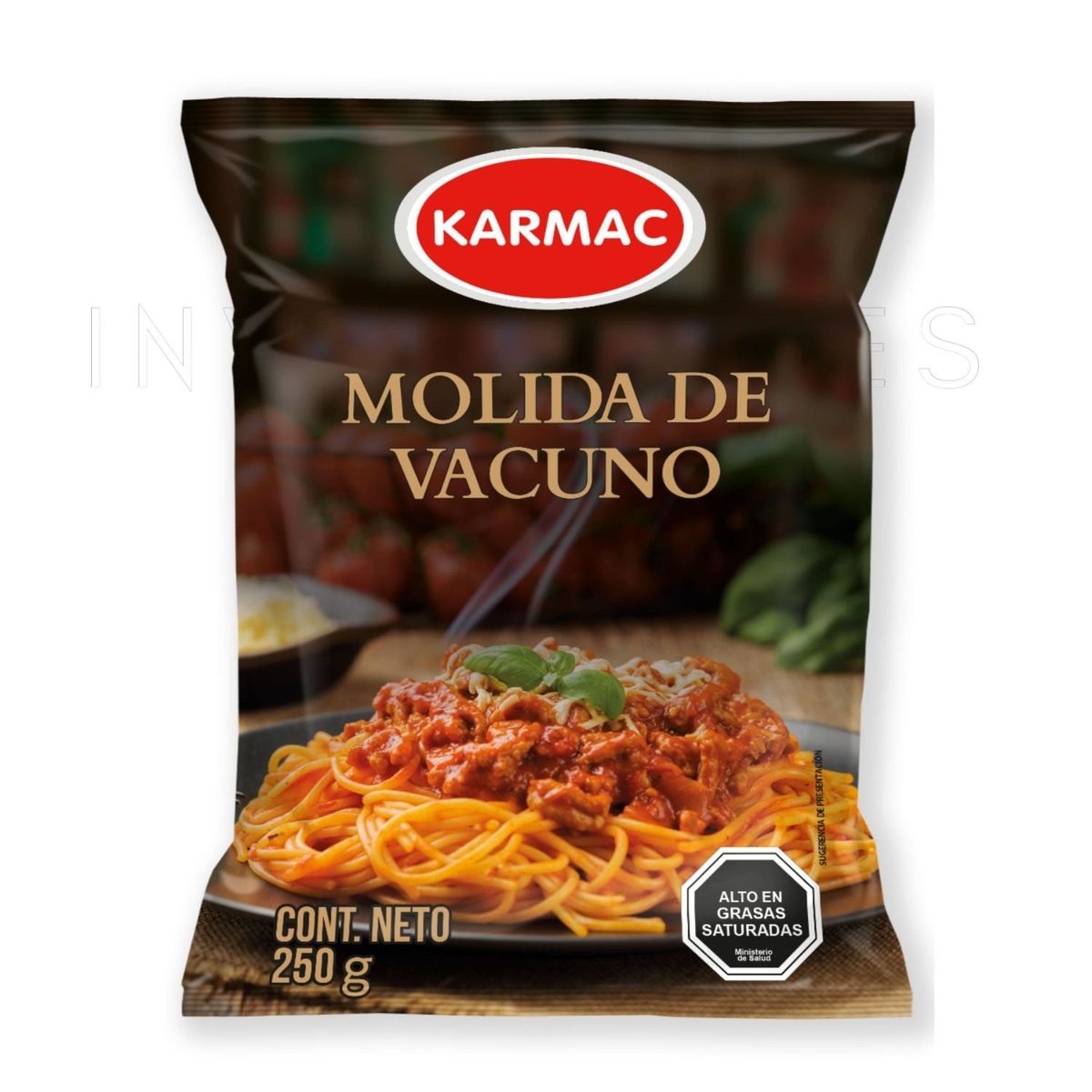 KARMAC - Carne Molida de Vacuno Congelada Karmac 250 g