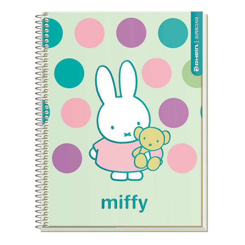 RHEIN - Cuaderno Miffy Carta 120 Hojas C7MM