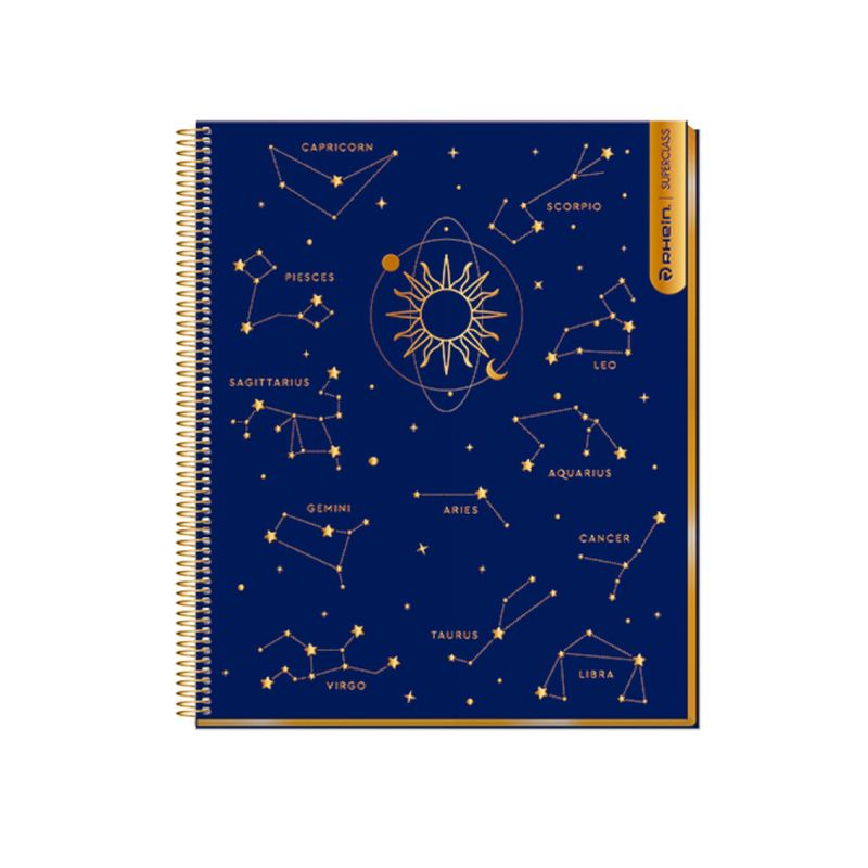 RHEIN - Cuaderno Astrology 1/2 Oficio 120 Hojas