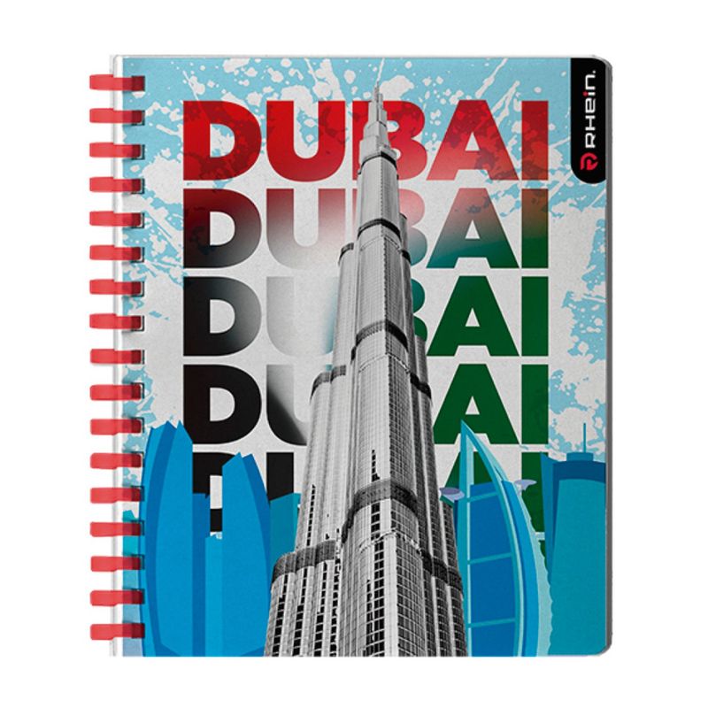 RHEIN - Cuaderno Travel Soft Universitario 100 Hojas C7MM