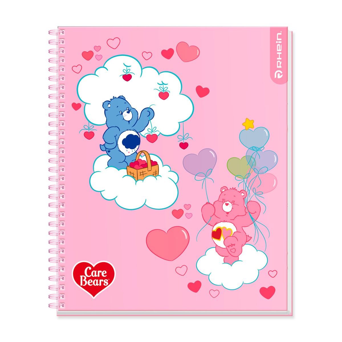 RHEIN - Cuaderno Care Bears Universitario 100 Hojas C7MM