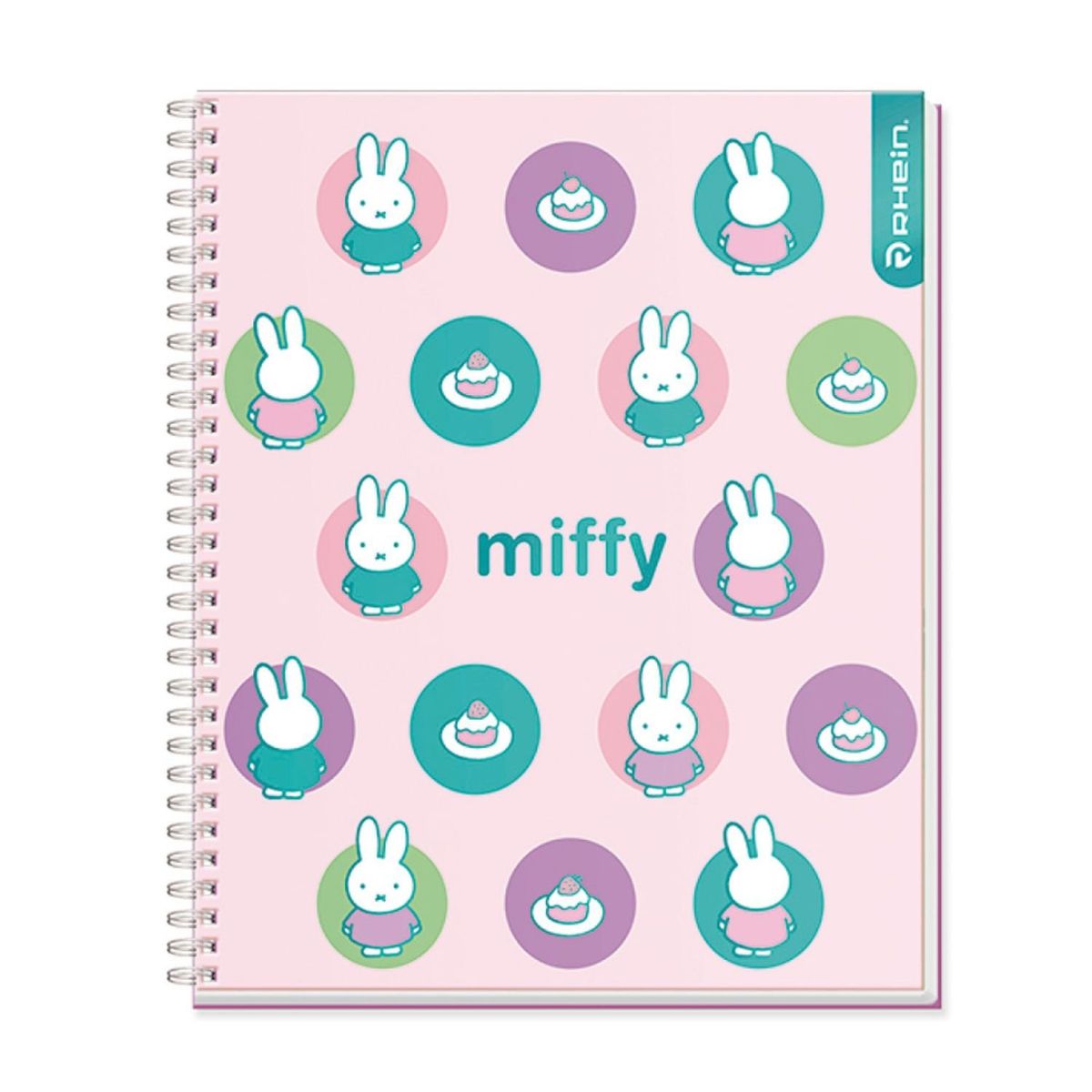 RHEIN - Cuaderno Miffy Universitario 100 Hojas C7MM