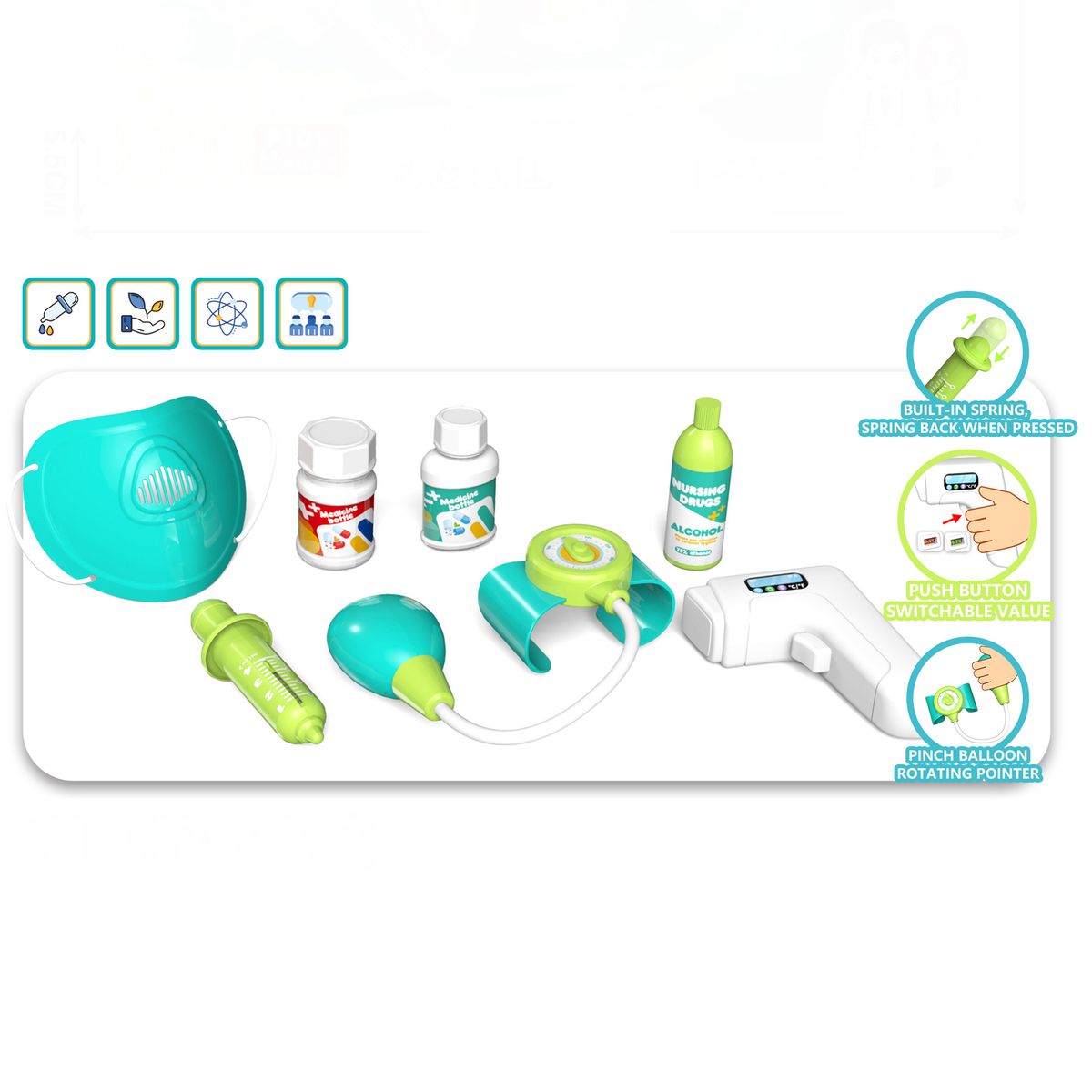 HUAYUAN - Set Maletín Doctor