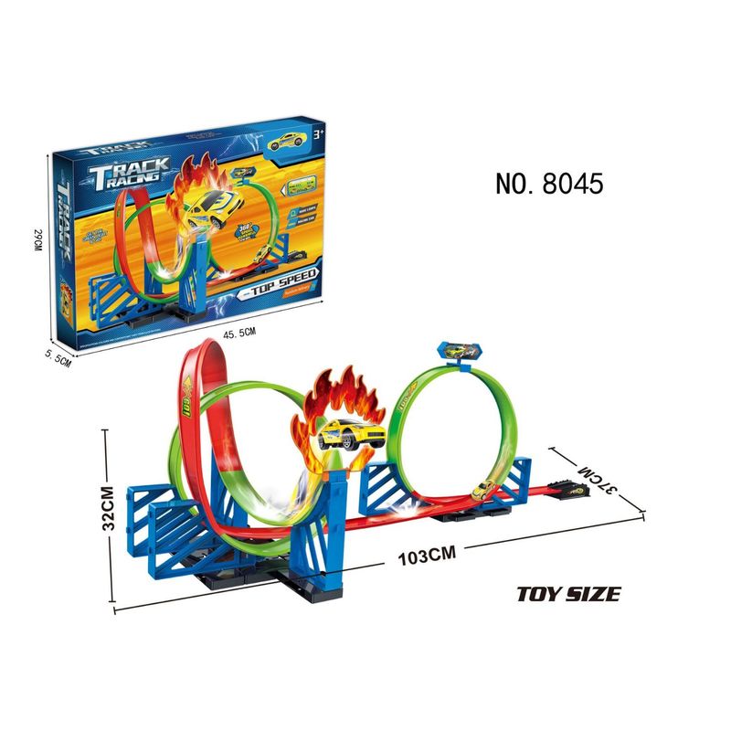 PARDES - Set Pista Pull-Back Railcar