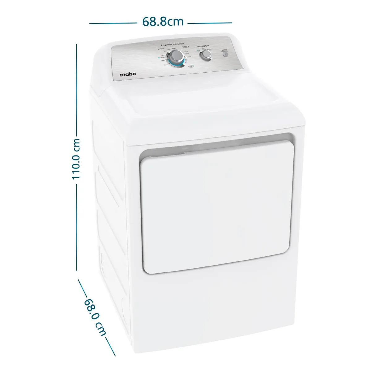 MABE - SECADORA 20KG SME26N5MNBCL0 20KG BCO MABE