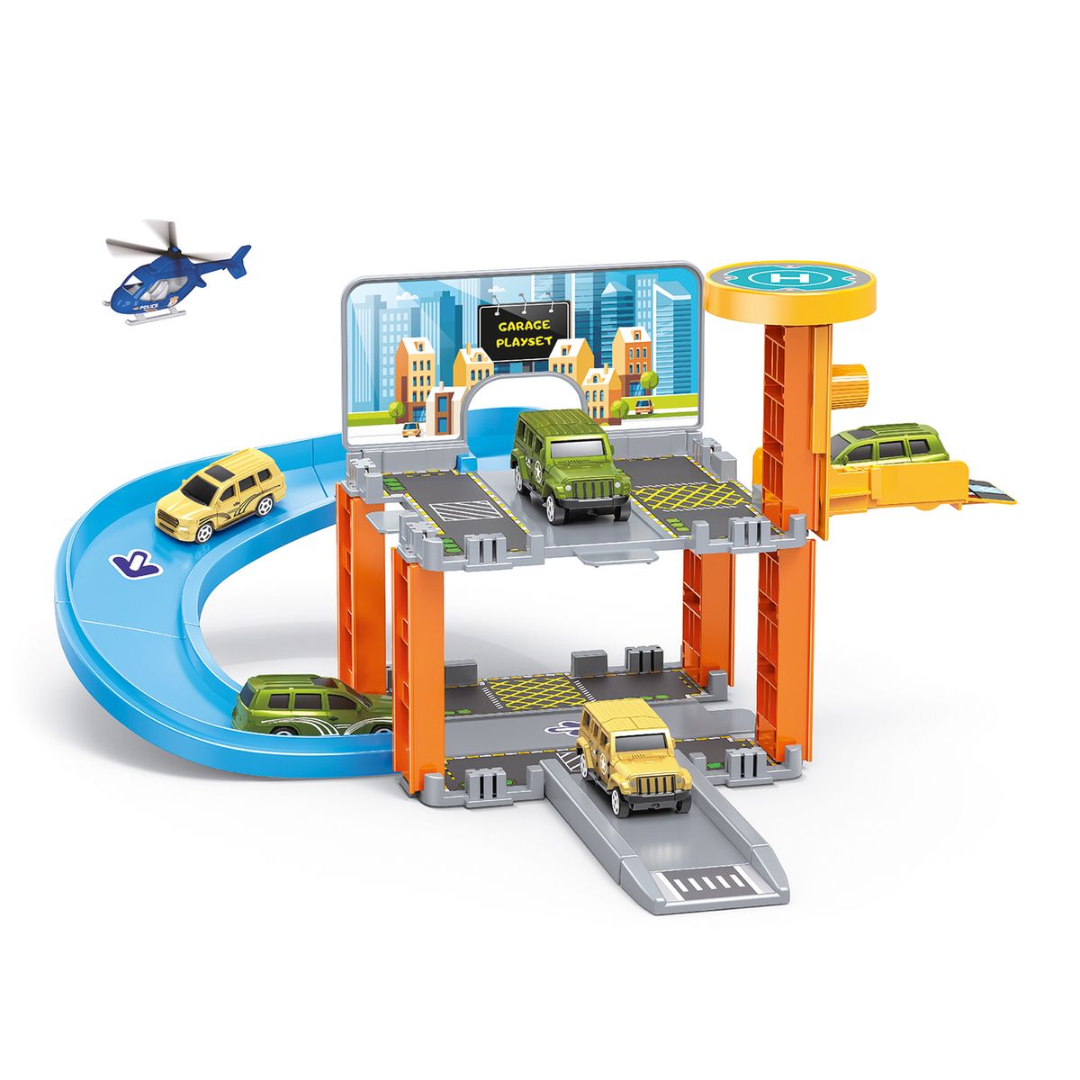 KIDS`N PLAY - Parking Garage 18 Piezas.