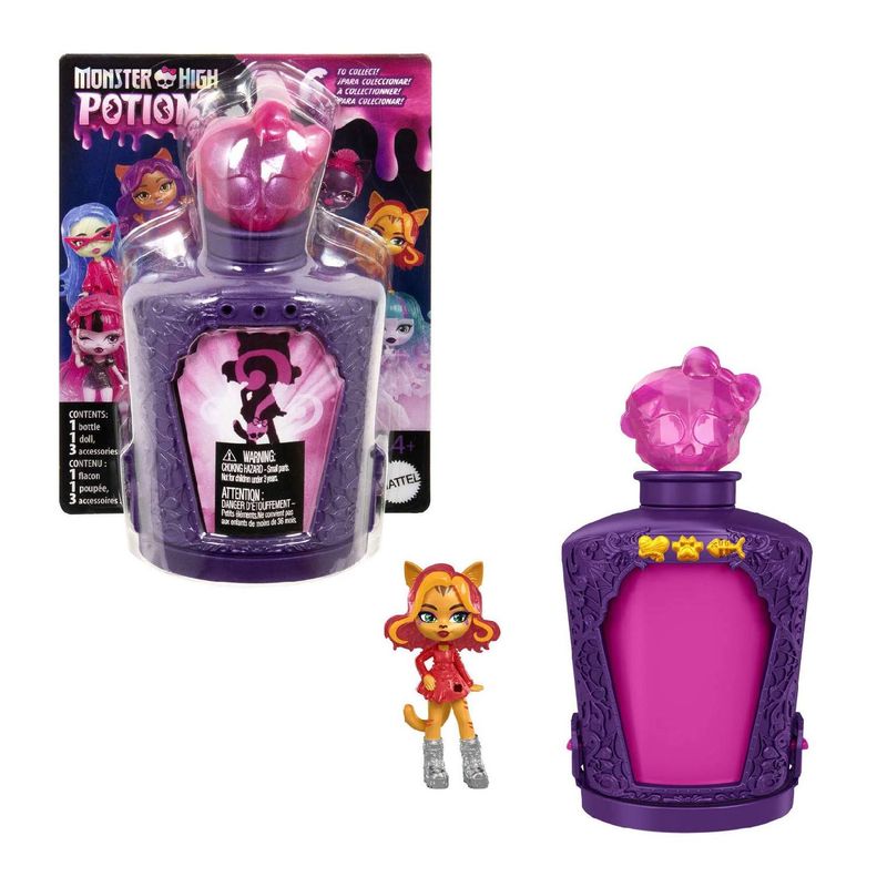 MONSTER HIGH - Muñeca Pociones Mini Monstruosas Sorpresa