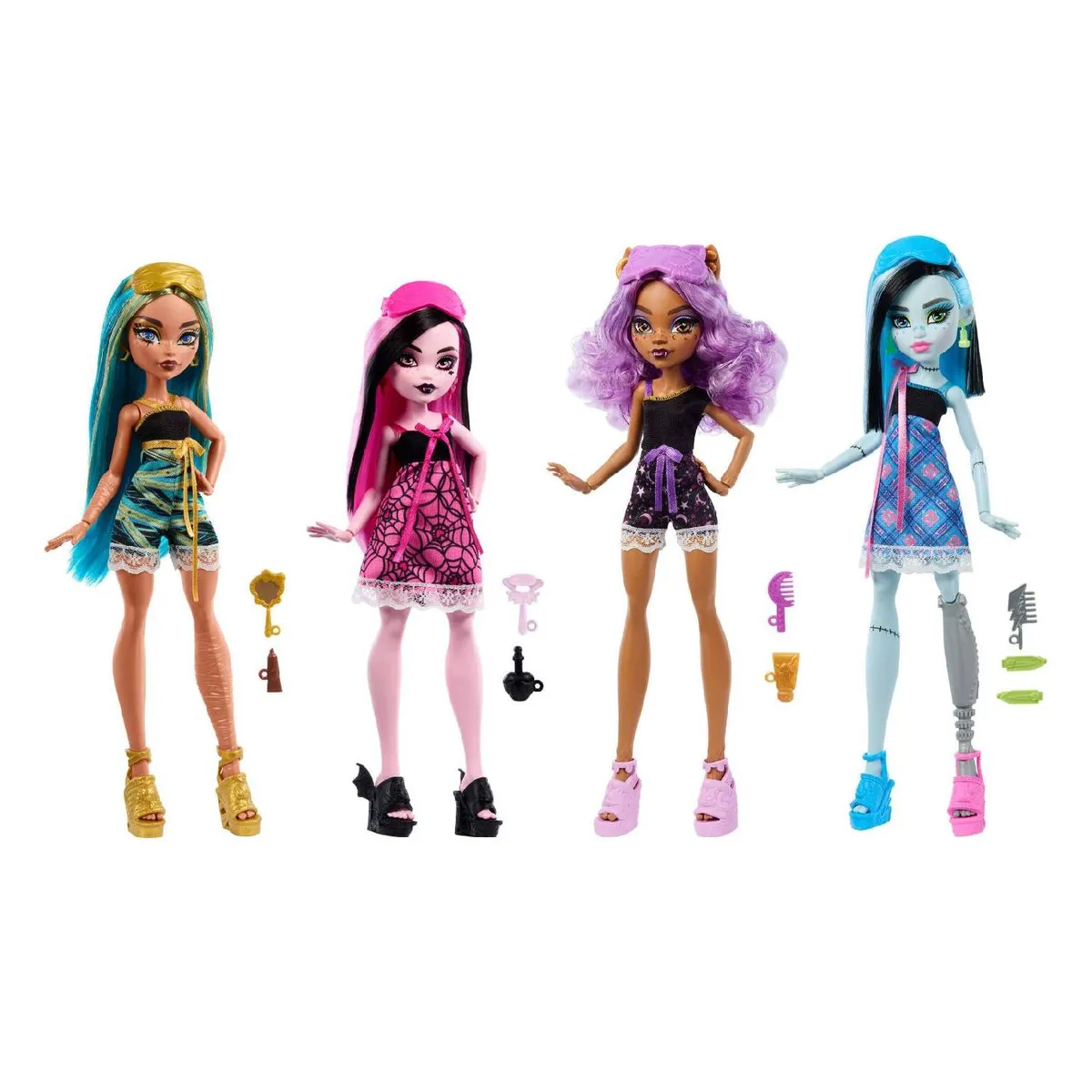 MONSTER HIGH - Muñeca Pijamas Monstruosas Sorpresa (Surtido)