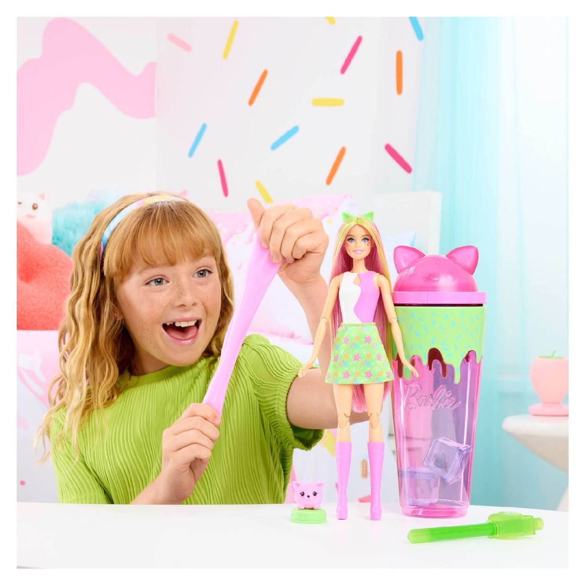 BARBIE - Pop Reveal Muñeca Serie de Animalitos Sorpresa (Surtido)