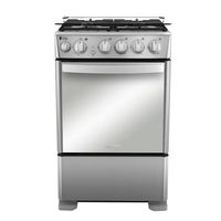 Cocina 4 Quemadores Horno 73 Lts CMC5540FX1 Inox