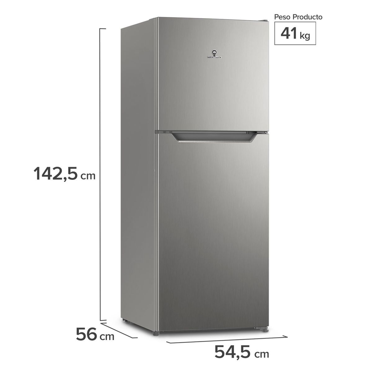 MADEMSA - Refrigerador 197L No Frost Top Freezer Altus 1200I