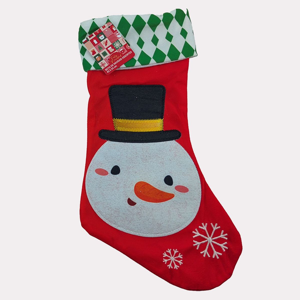 CASA JOVEN - BOTA NAVIDAD 45 CM