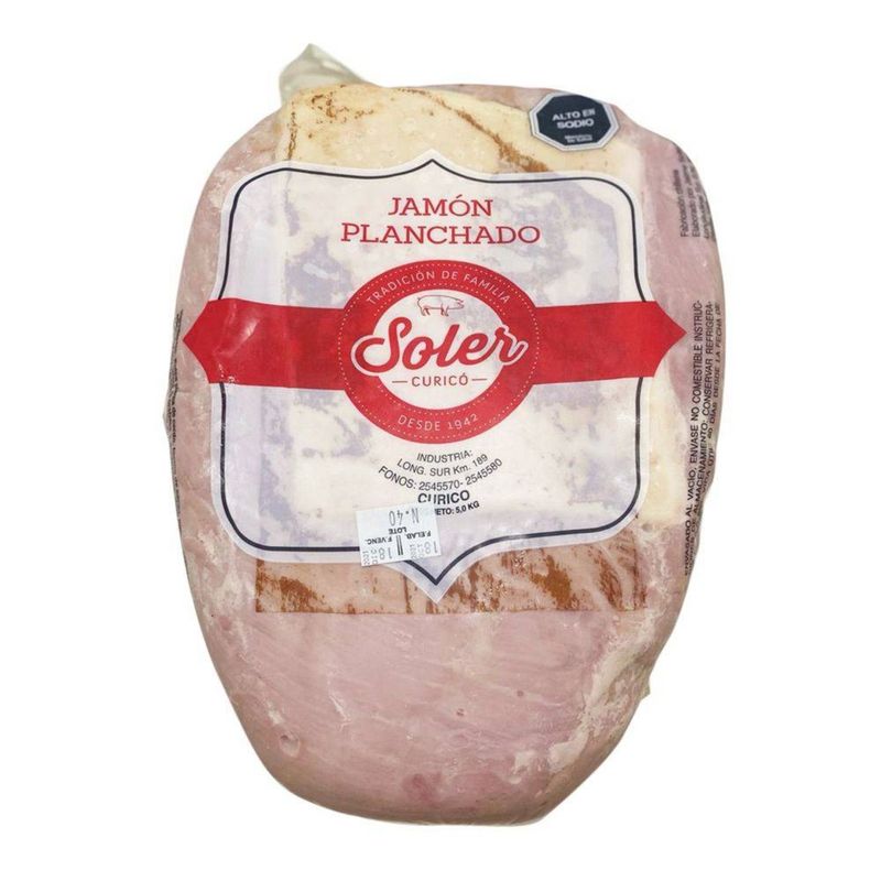 SOLER - Jamón Planchado Tradicional Soler a Granel