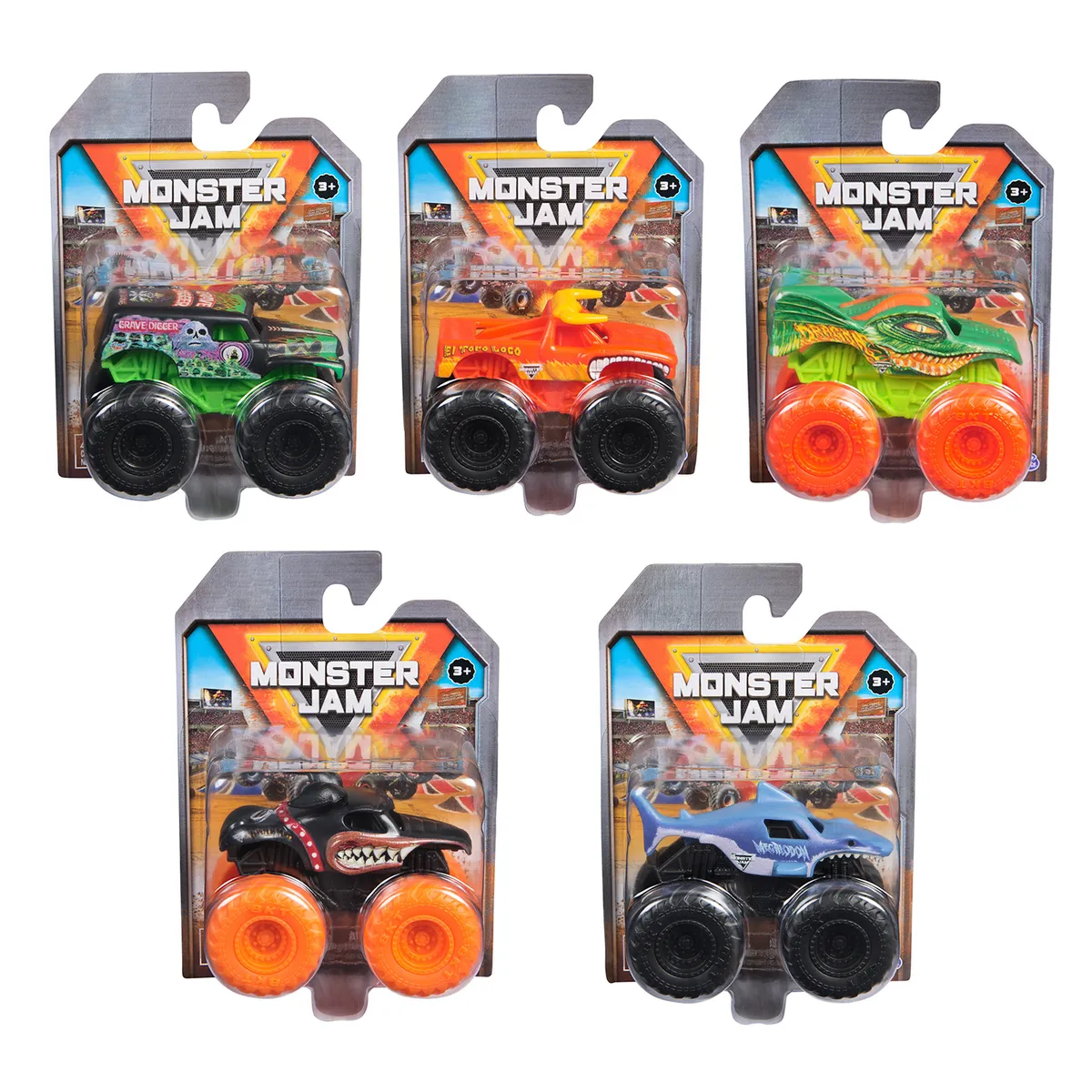 MONSTER JAM - Monster Jam Mini Vehiculo Escala 1:72