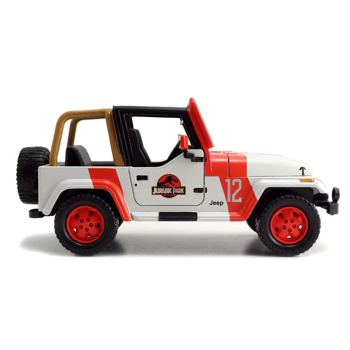 JADA - Vehiculo 1992 Jeep Wrangler 18 Jurassic Park 1:32