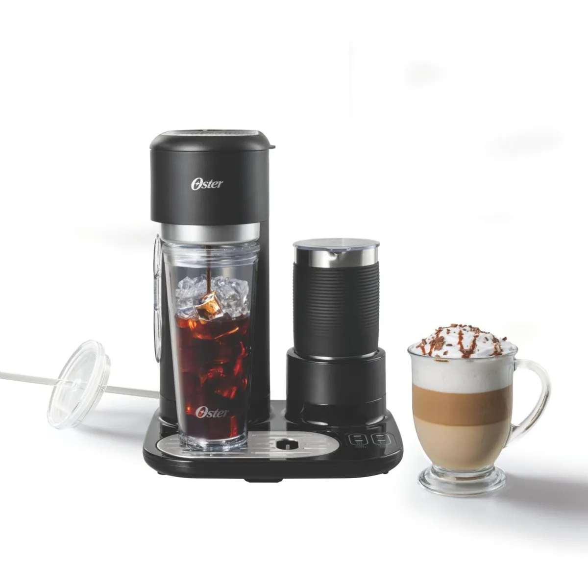 OSTER - Cafetera Latte Con Espumador BVSTDC02B