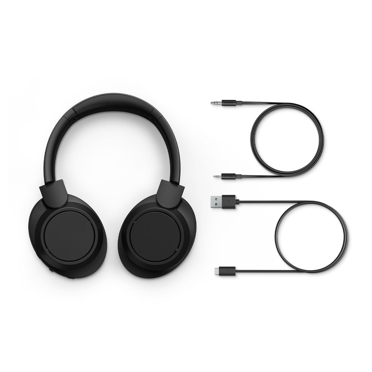 PHILIPS - Audífonos Headband Bluetooth Anc TAH6509BK Negro