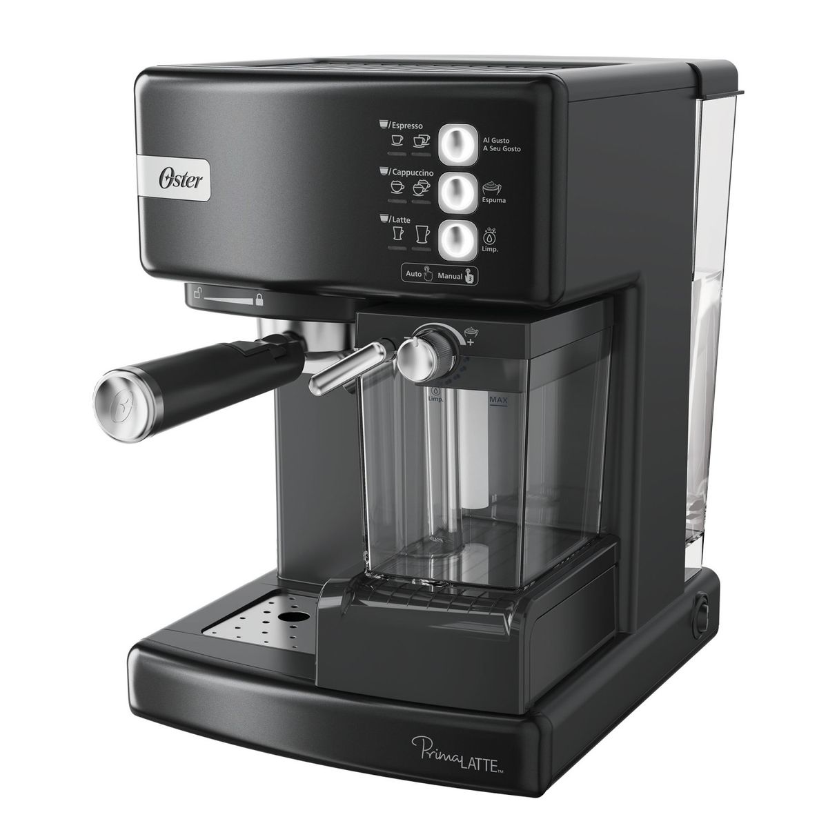 OSTER - Cafetera Prima Latte Negra BVSTEM6603B