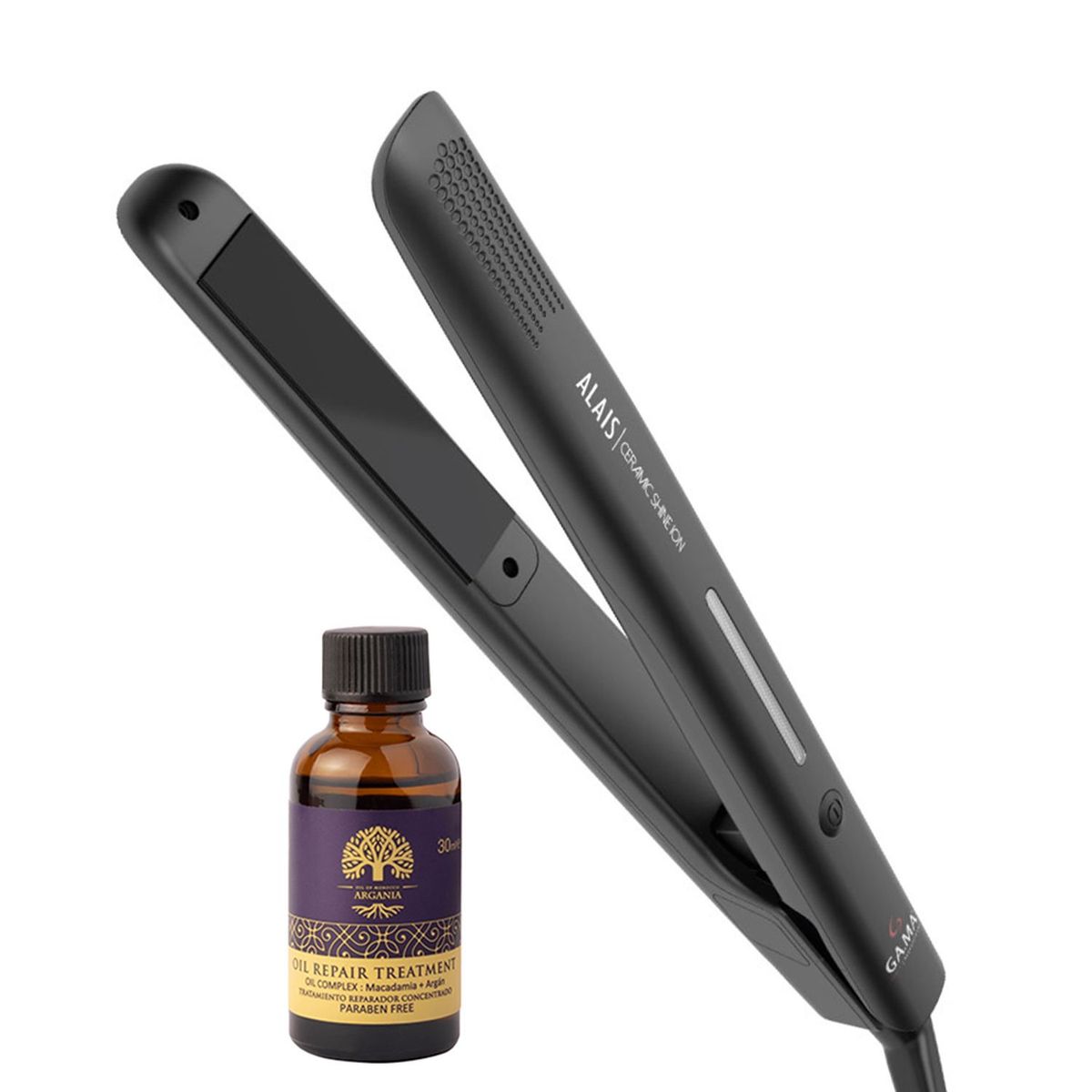GAMA - Combo Alisador Alais+Aceite Argania 30Ml Gama