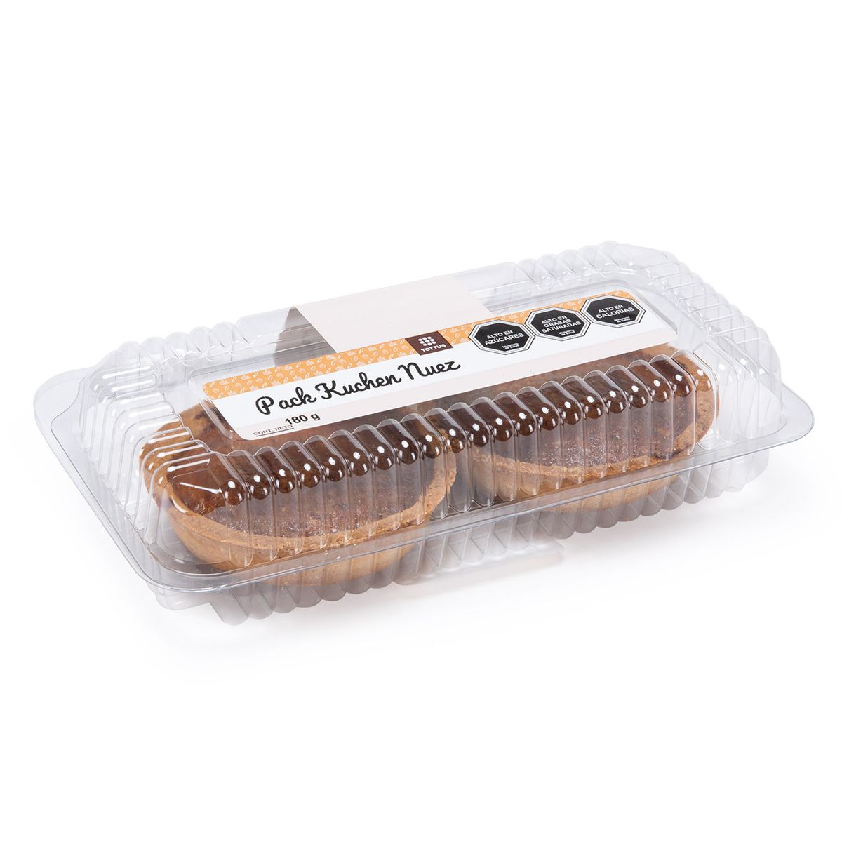 TOTTUS - Pack Kuchen de Nuez 2 x 90 g