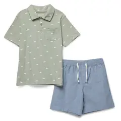 REDWOOD - Conjunto Chambray Niño