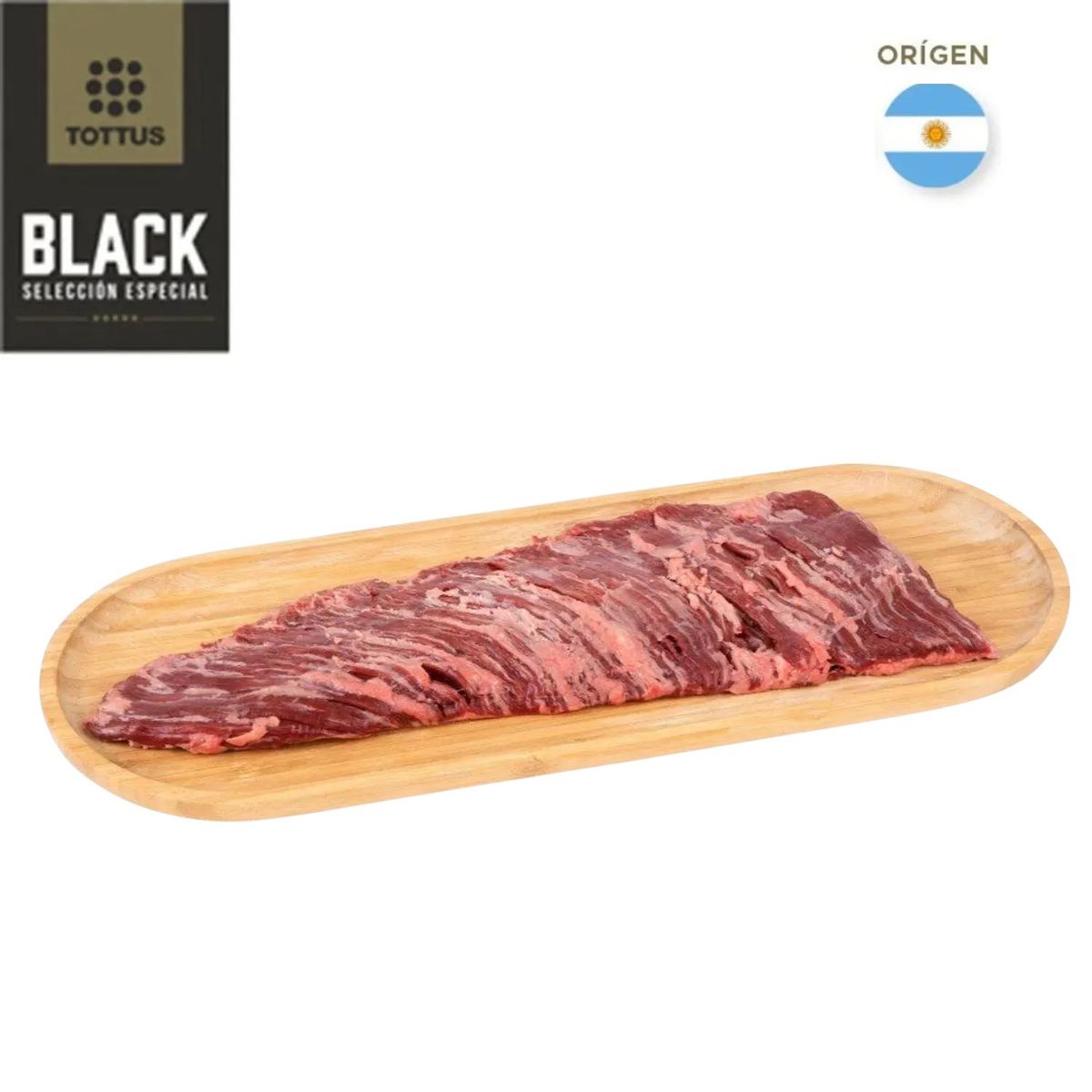 TOTTUS BLACK - Entraña Black Importado Cat V al Vacío