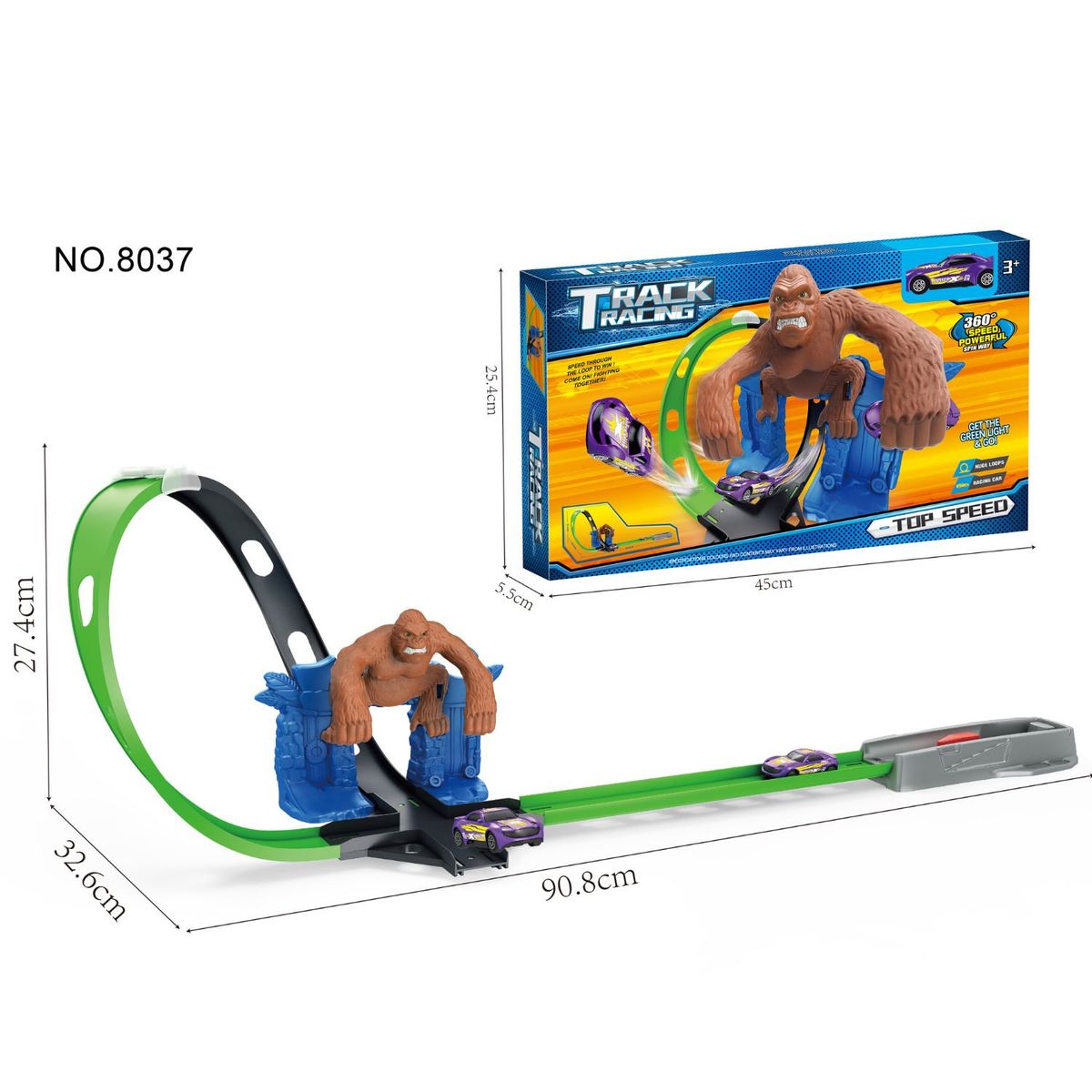 SELECTIO - Pista Monkey Rail Ejection C/Loop