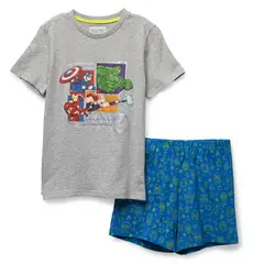 MARVEL - Pijama Licencia Corta Avengers Niño