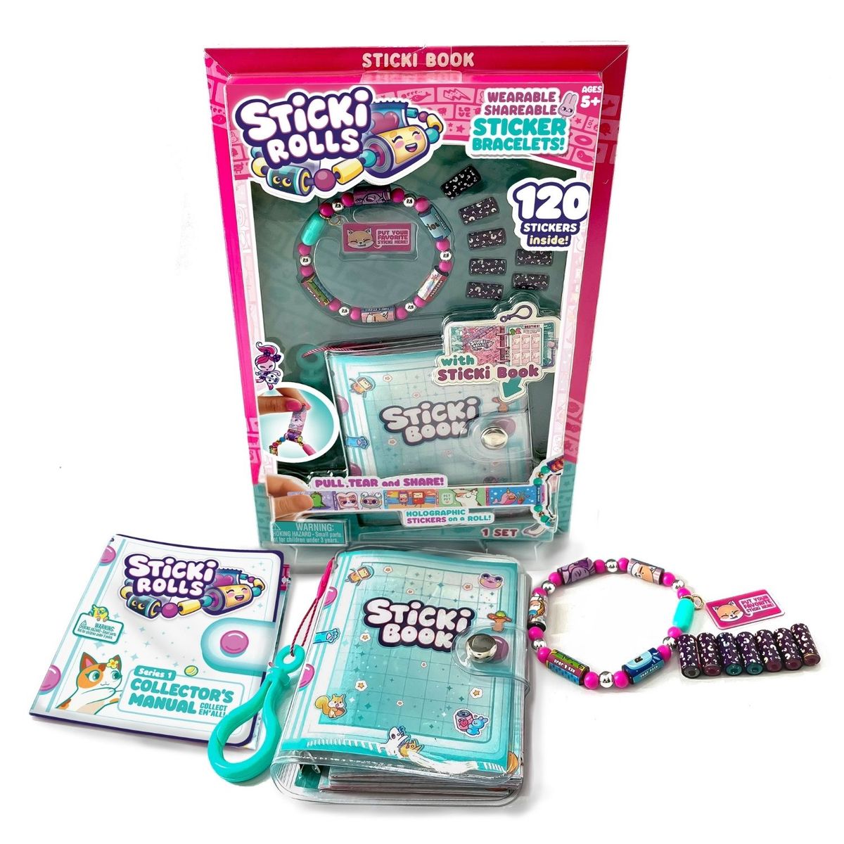 STICKI ROLLS - Sticki Rolls Set Brazalete + Libro