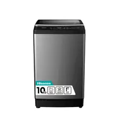 HISENSE - Lavadora Carga Superior 10Kg WT3J1023UT Titanium Gray