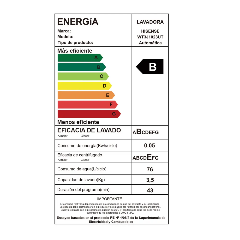 Hisense WT3J1023UT 10 kg Titanium Grey, foto 5
