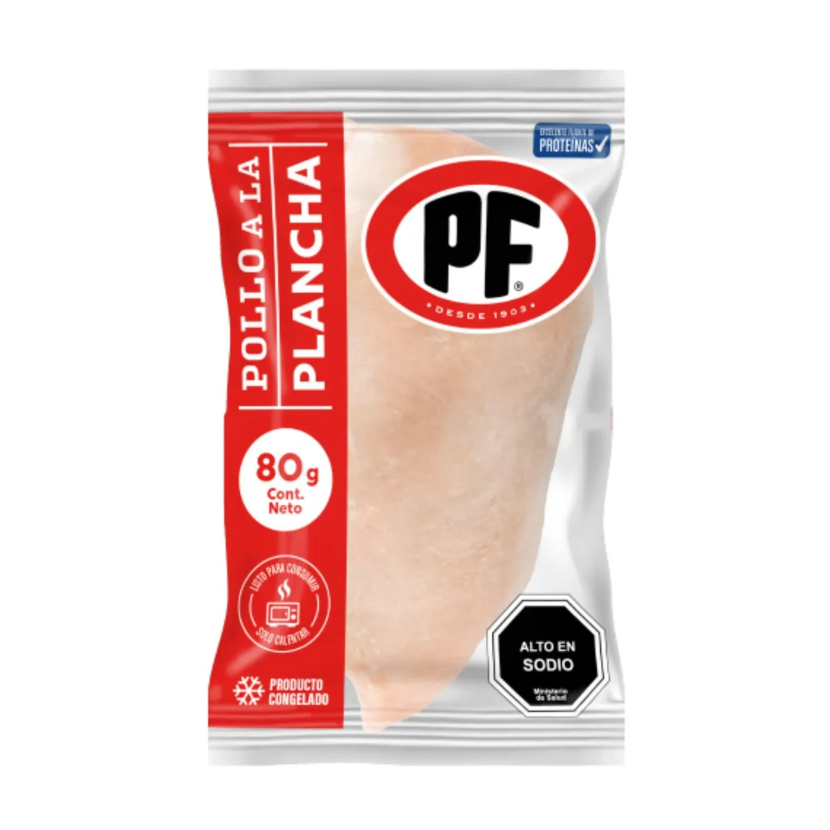 PF - Pollo a la Plancha Congelado PF 80 g