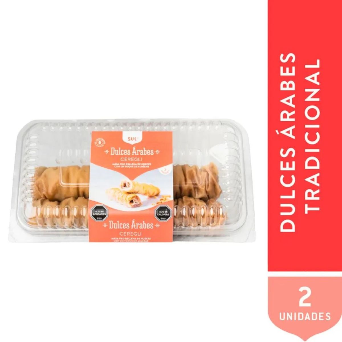 SUK - Dulce Árabe Ceregli Suk 2 Un x 135 g