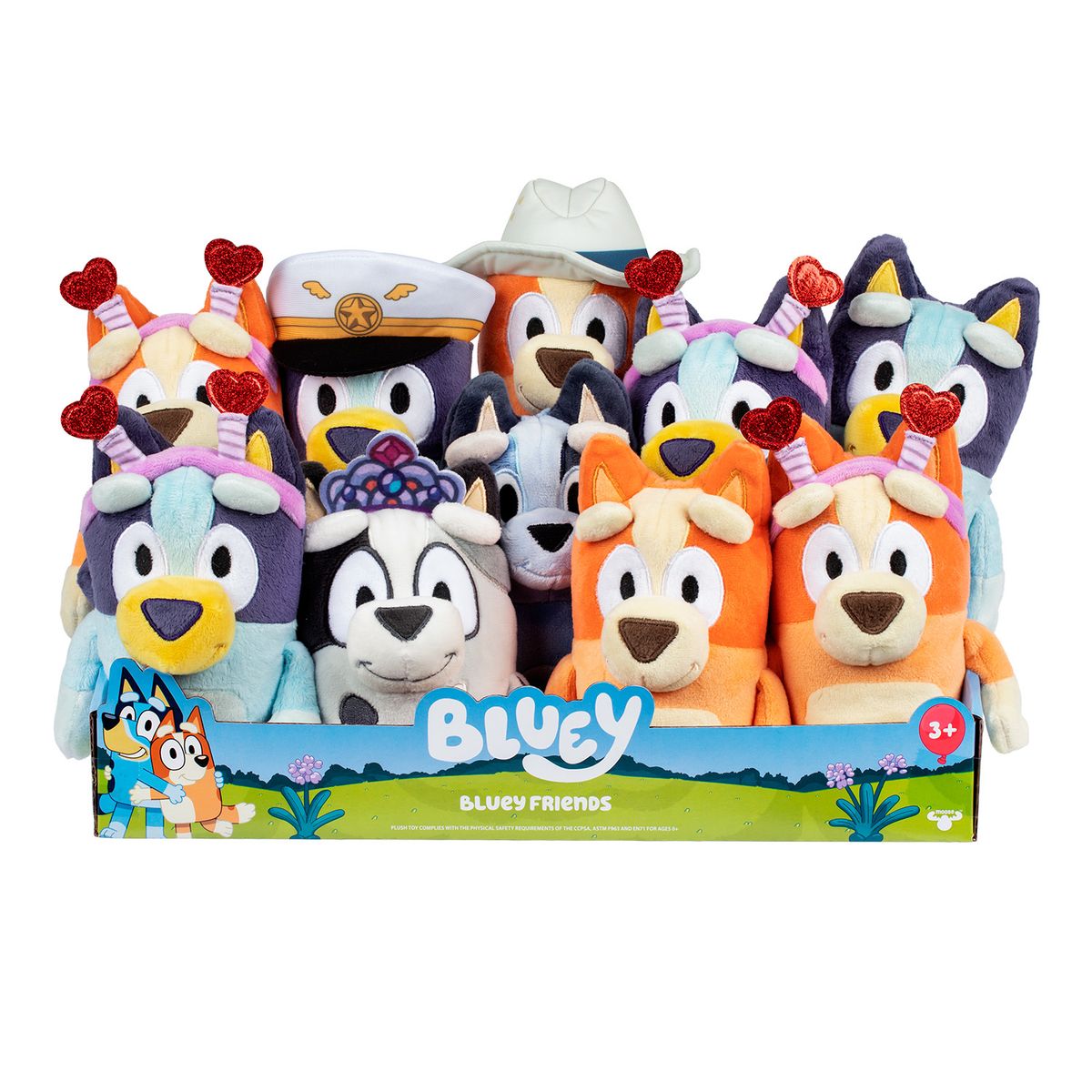 BLUEY - Bluey Peluches Assortment S12