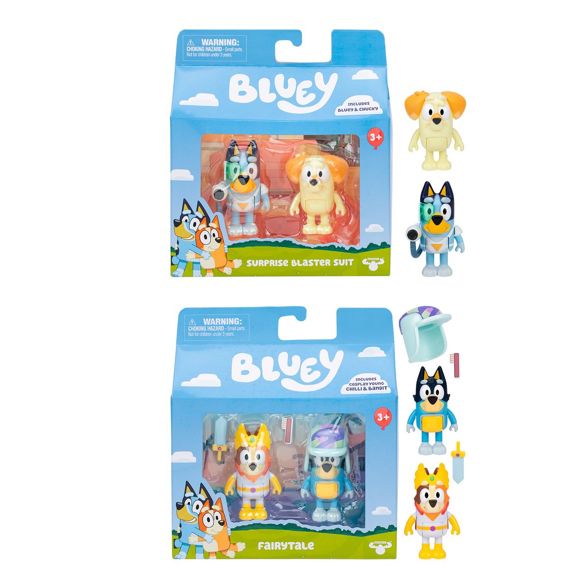 BLUEY - Bluey Pack De 2 Figuras S12
