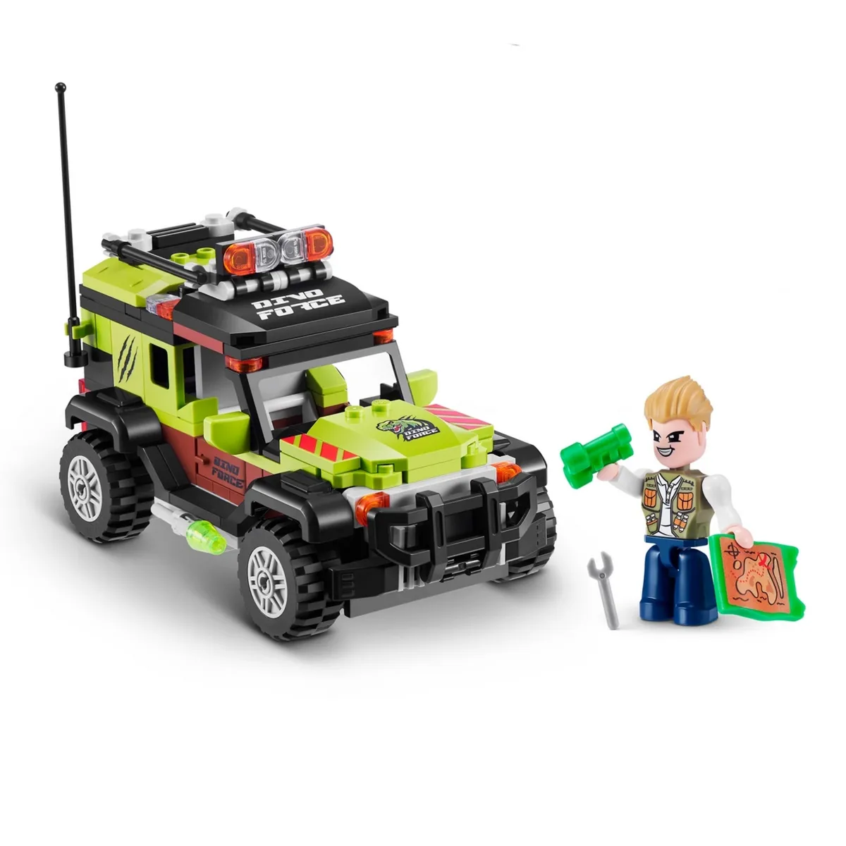 MAX - Set 233 Bloques Max Dino Escape En Huevo De Zuru