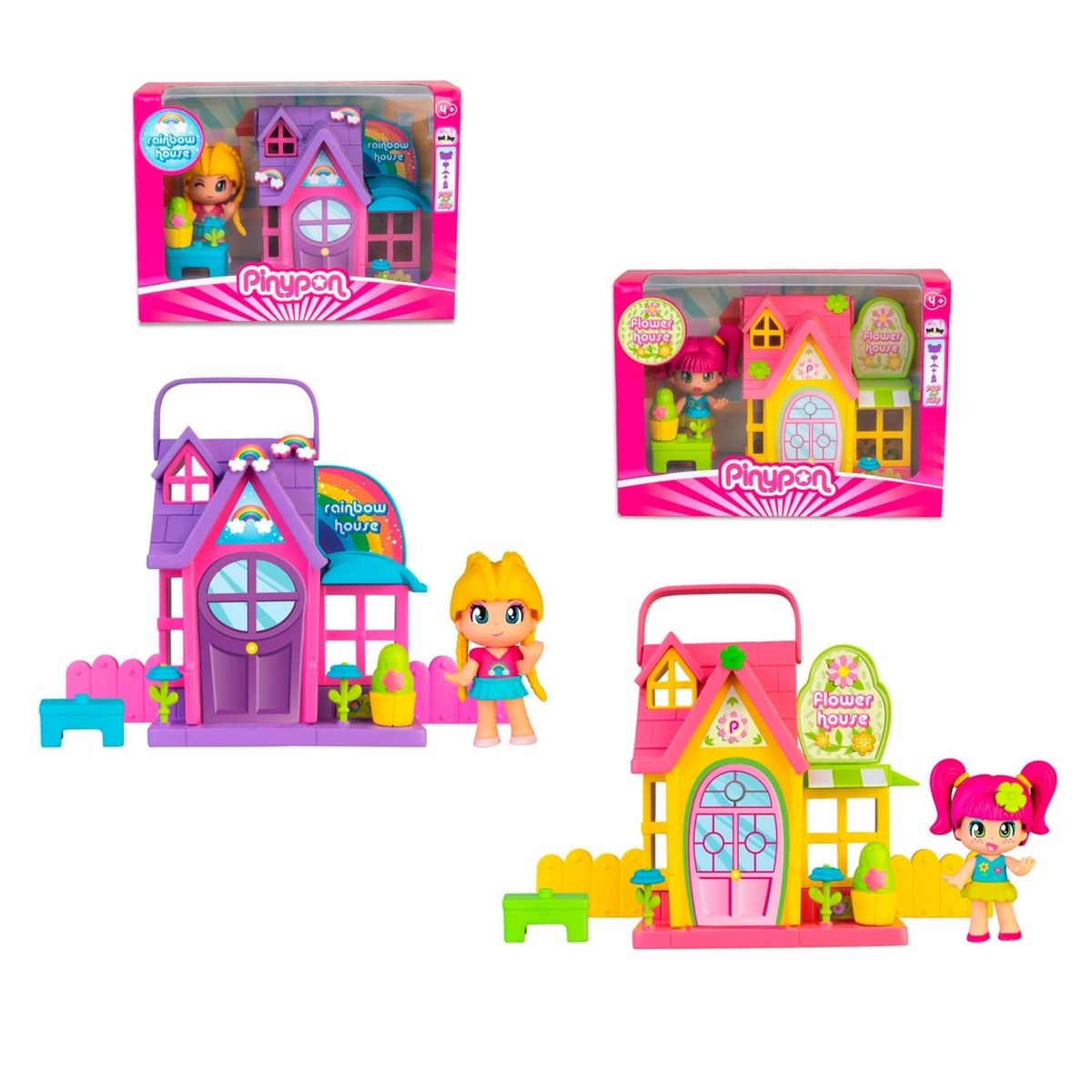 PINYPON - Casita Con Muñeca Y Accesorios