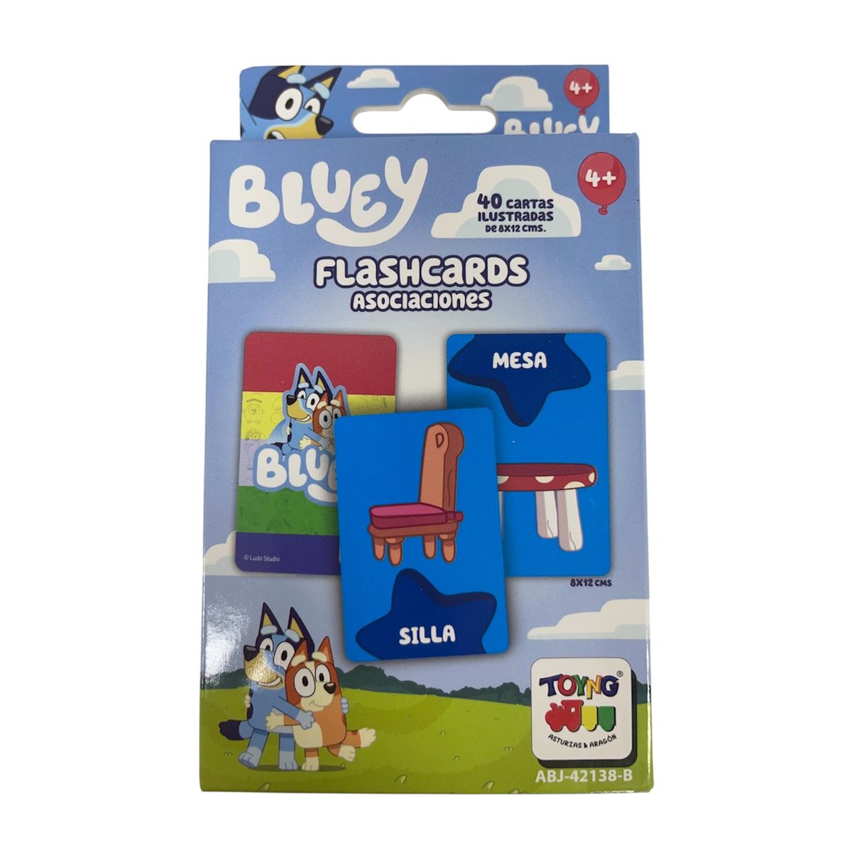 BLUEY - Peluche Squishy Head Bluey